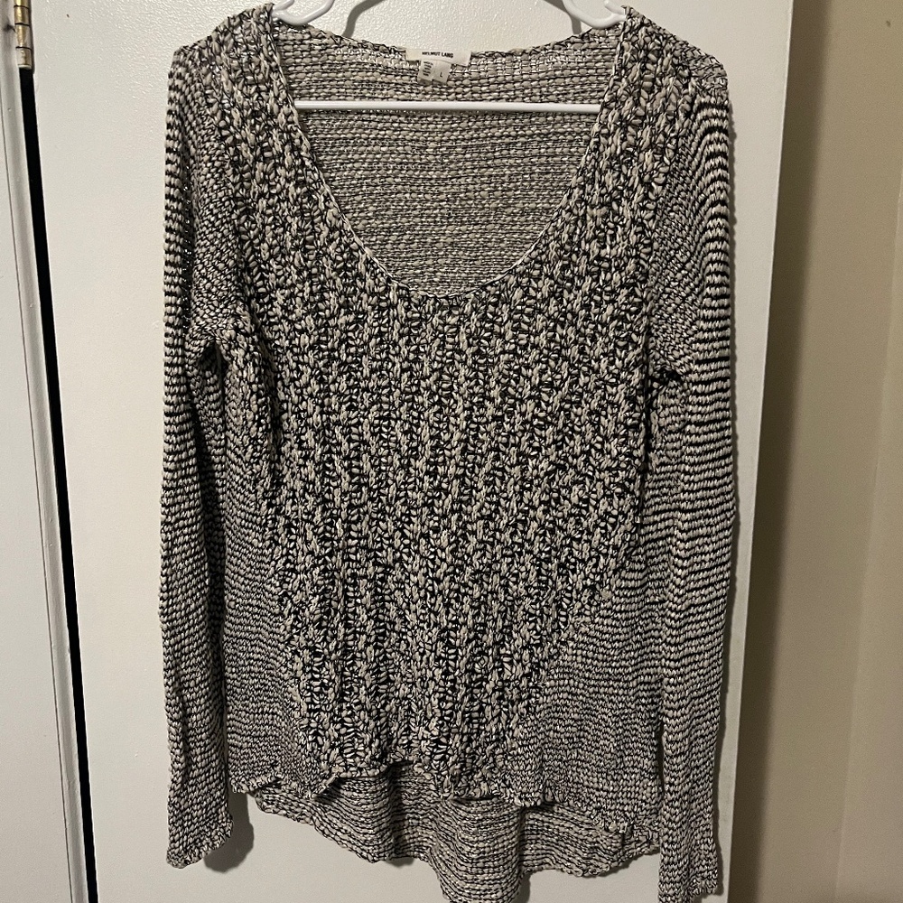 Helmut lang knitted crewneck